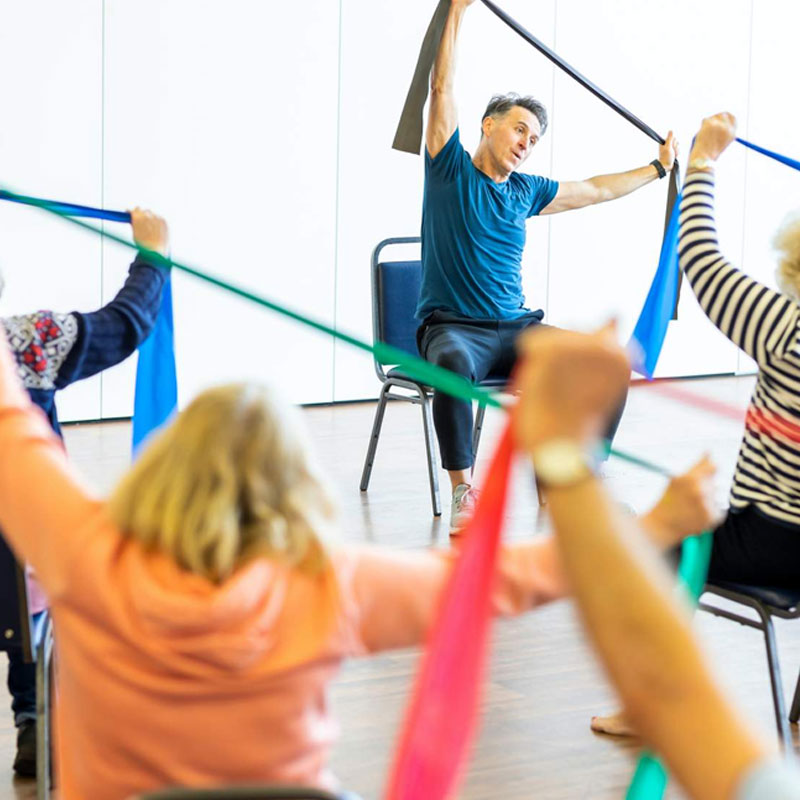 Develop and instruct personalised exercise programs for older clients